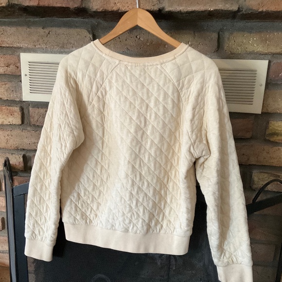 Patagonia Organic Quilt Crew Sweatshirt Medium - Picture 5 of 6